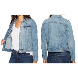 Levi's Original Trucker Denim Jean Jacket Sz‎ L in Color Jeanie